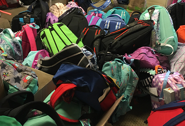 Thanks To You, Brand New Backpacks Prepared At-risk Kids For School